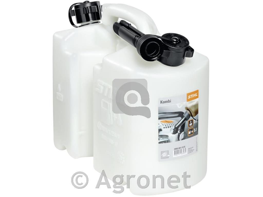 Kombinirana posoda za gorivo, 5L+3L prozorna STIHL