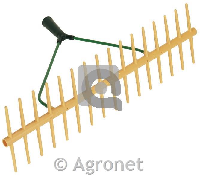 Plastične obojestranske grablje, 64cm