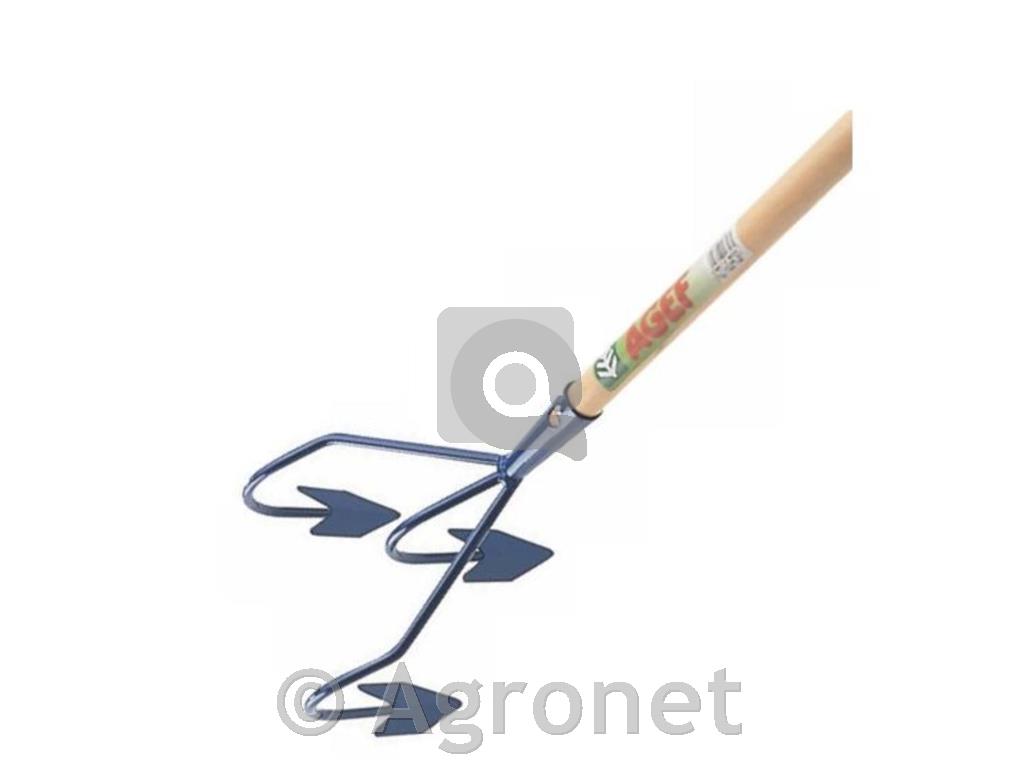 Trizobi rahljač z ročajem 150 cm (21 x 19 cm)