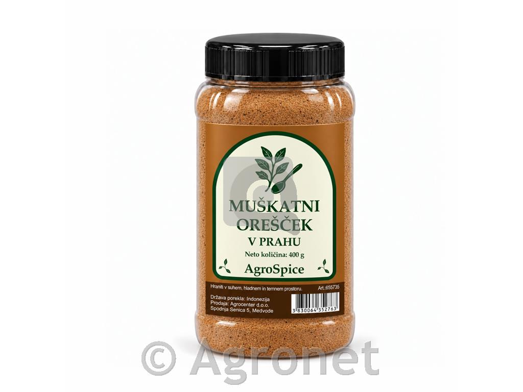 Muškatni orešček v prahu suh, 400g