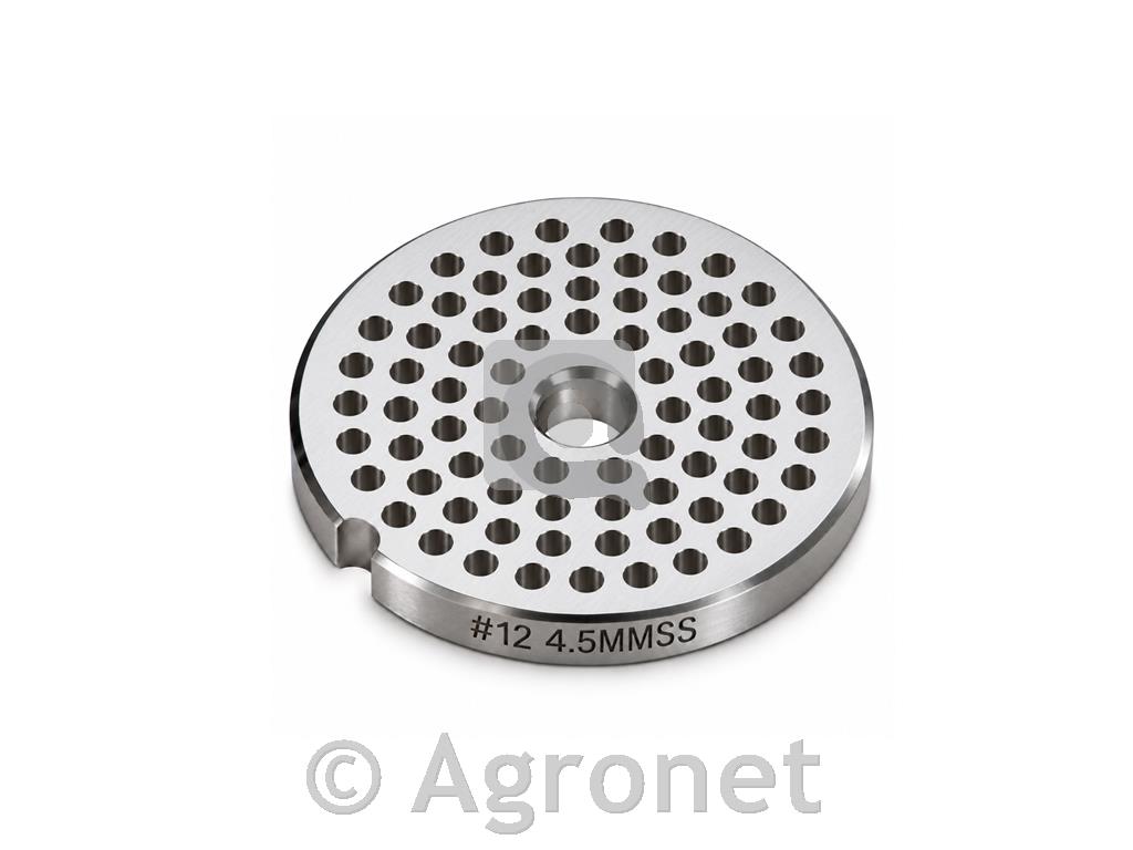 Plošča za mesoreznico inox 12/4,5