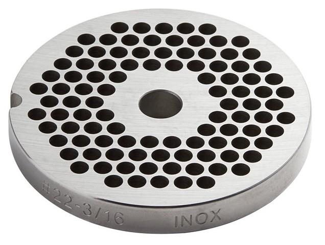 Samobrusilna plošča za mesoreznico inox št. 22/4,5mm