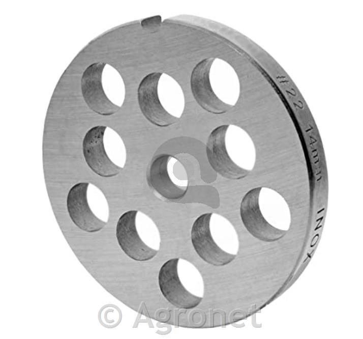 Ploščica za mesoreznico INOX 22/14