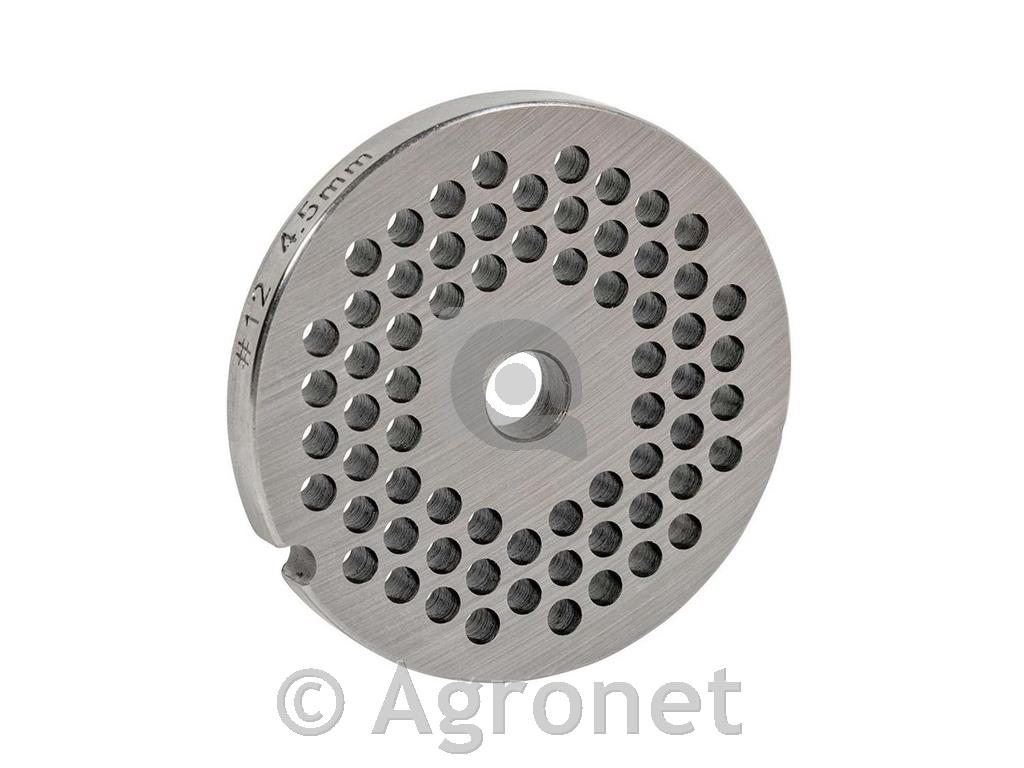Plošča za ročno mesoreznico inox št. 12/4mm