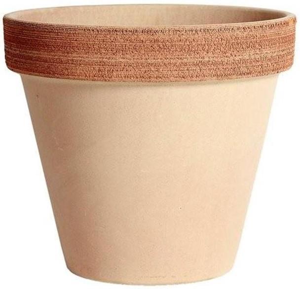 Glinen cvetlični lonec Graffiato Standard 39 cm