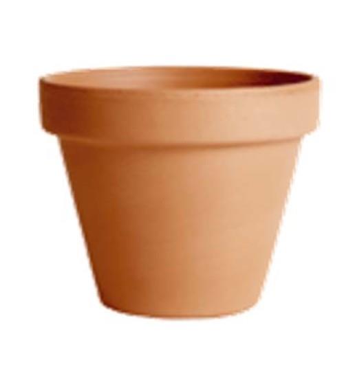 Glinen cvetlični lonček Standard 13 cm