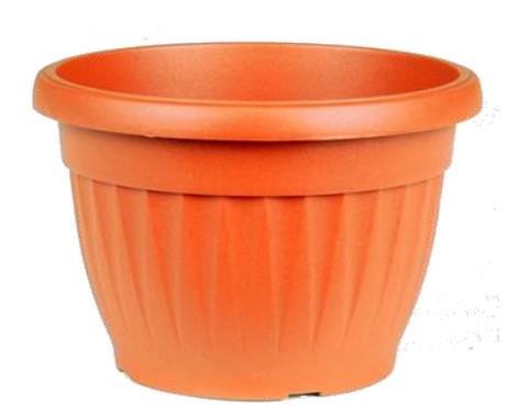 Lonec cvetlični PVC 20 - terakota mediteran