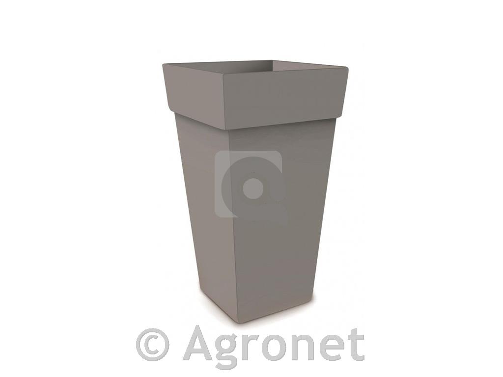 Lonec Melrose (40 x 40 x 50 cm), siv