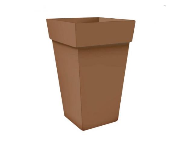 Lonec melrose kvadratni visok 40X40X50 mocca
