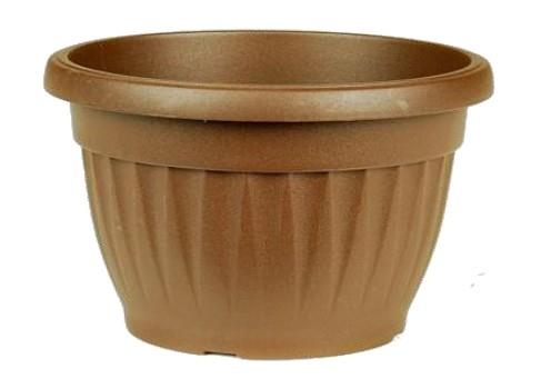 Lonec cvetlični PVC 25 - mediteran rjava