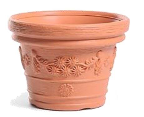Lonec PVC Decora 30 terakota