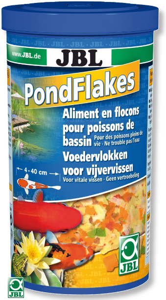 JBL Pondflakes hrana za ribe v ribnikih 1 L