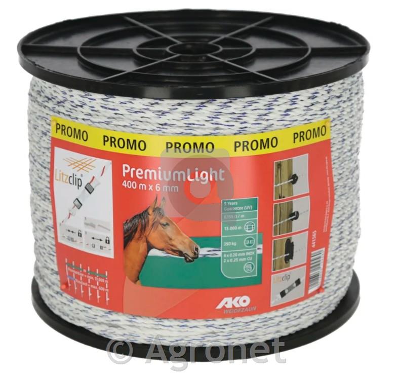 Vrv PremiumLight 6mm (350kg) 400m bela/modra
