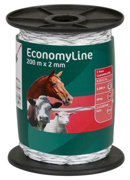 Žica Economy bela (50kg) - 200m