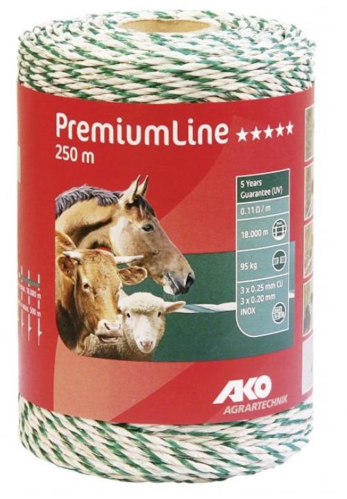 Žica PremiumLine (95kg) 250m zelena