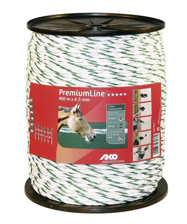 Vrv PremiumLine 6,5mm (400kg) 400m zelena
