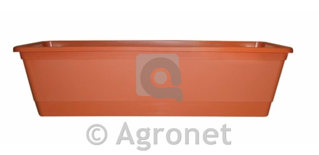 Cvetlično PVC korito XL 50 opečnato
