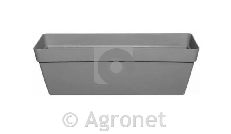 Korito melrose aqua 60cm (z vodno rezervo), siva