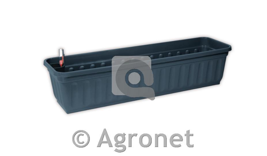 Korito z vodno rezervo 80cm, antracit