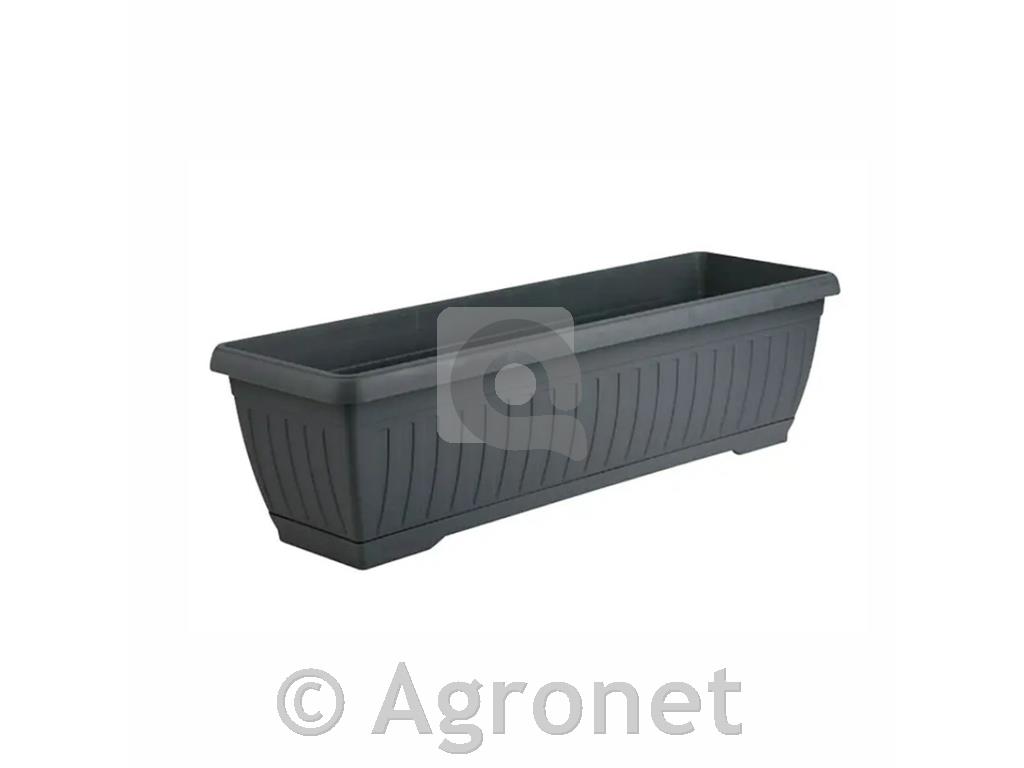 Cvetlično PVC korito 60x20x17 antracit