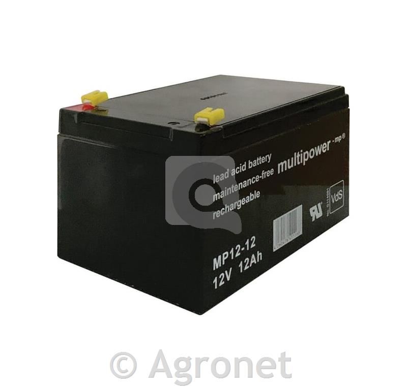 Akumulator nadomestni za Sun Power 12V, 12Ah