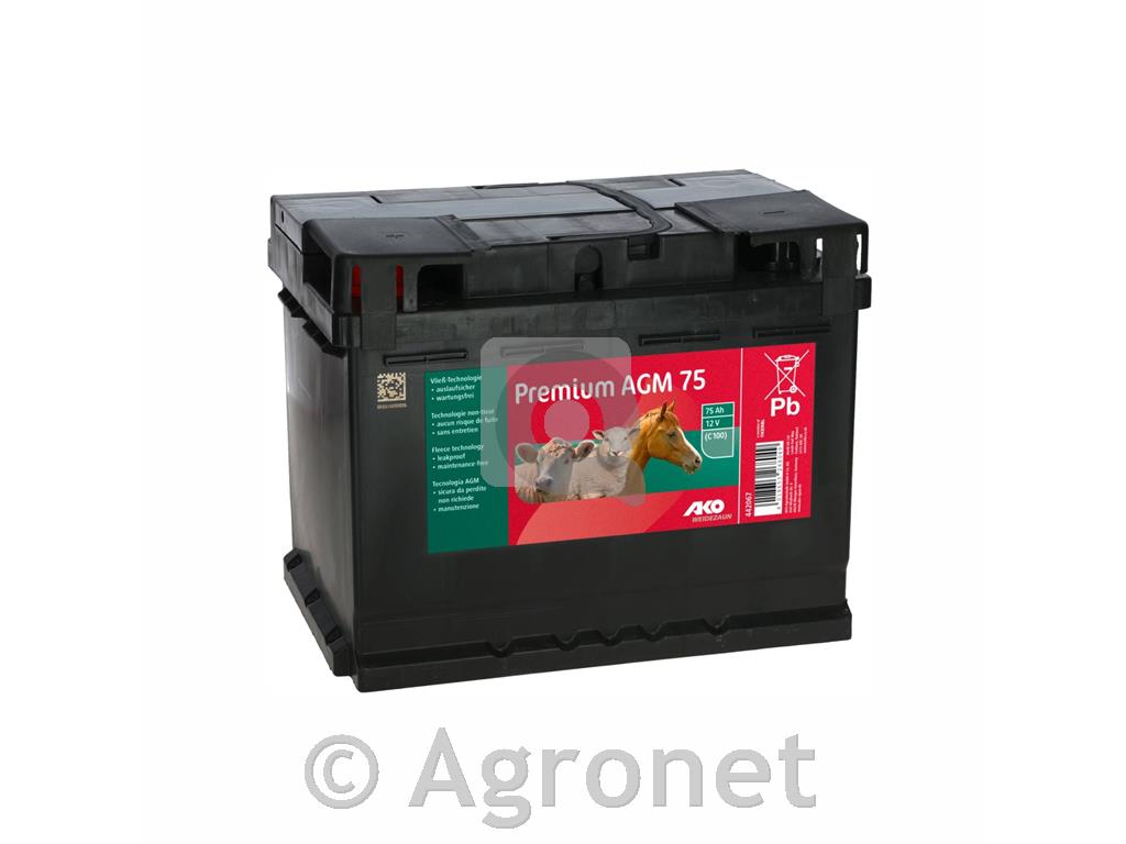 Akumulator Premium AGM 12V, 75Ah