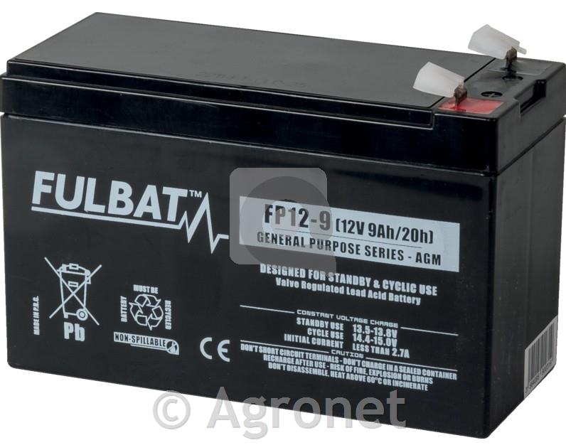 Akumulator 12 V, 9Ah/20h Fulbat