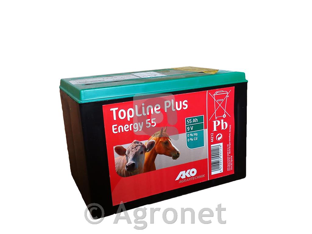 Baterija Topline Plus 9V, 55 Ah