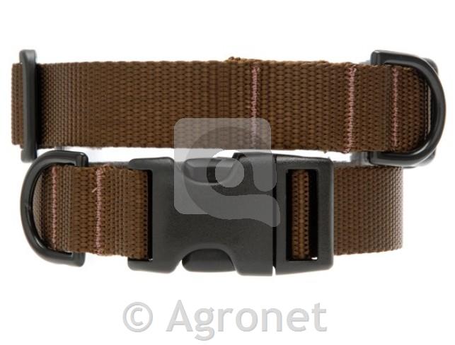 Ovratnica Nylon 40-63 cm, rjava