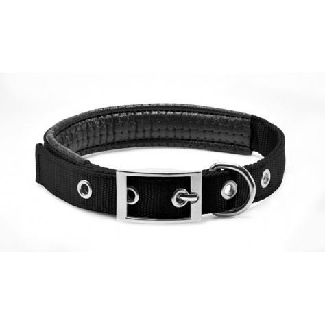 Ovratnica najlon 60/65cm / 25mm, črna
