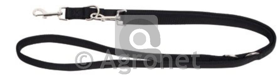 Povodec Miami Plus 200cm/25mm, črn
