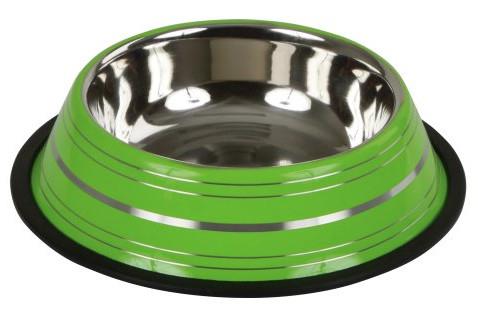 Posoda inox barvna z gumi dnom 450ml