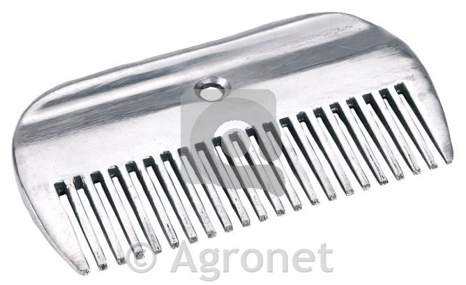 Aluminijast glavnik z luknjo.
