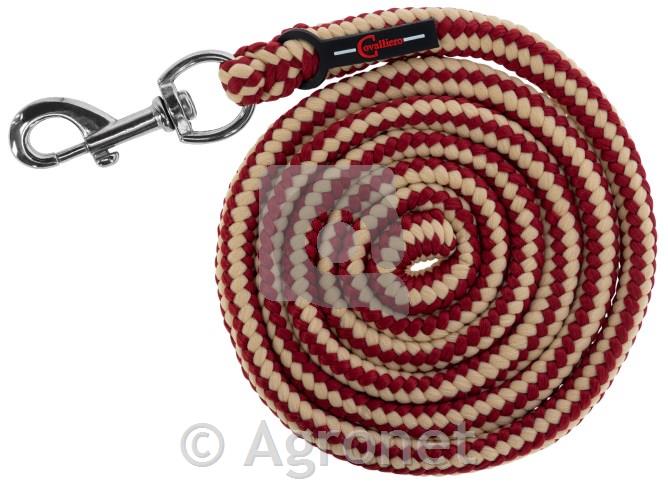 Povodec Hippo snap, 2m bordo/bež