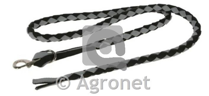 Povodec American črno/siv, 2,5 m