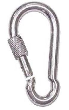 Karabin gasilski z navojem fi 5 mm, pocinkan