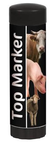 Pisalo za označevanje živine TopMarker črna