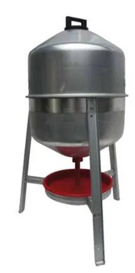 Napajalnik za perutnino kovinski, 30 L