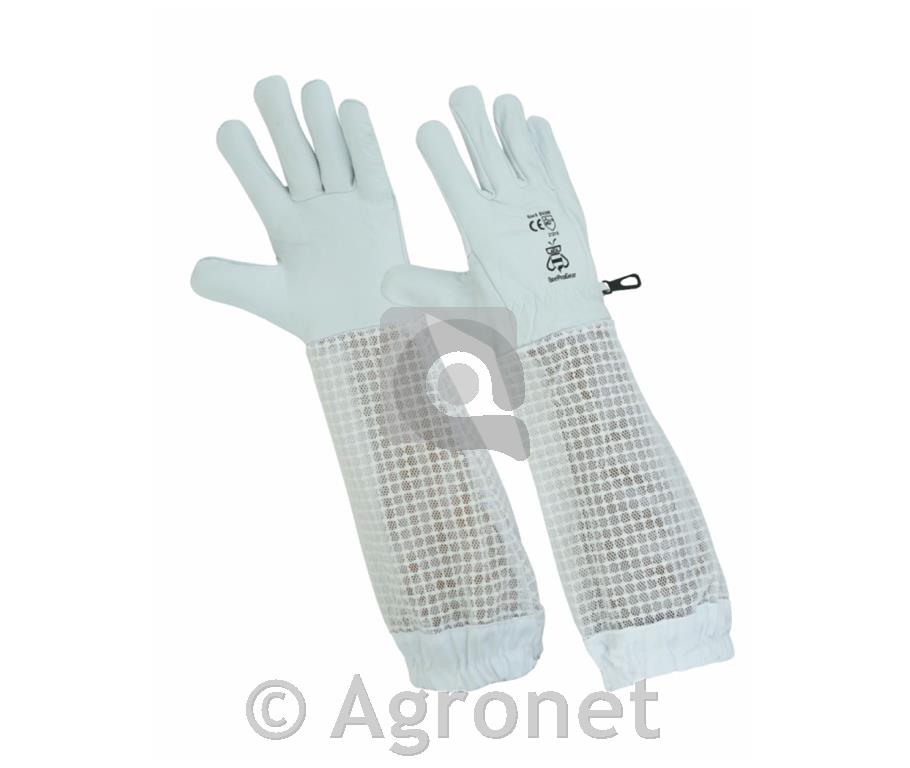 Čebelarske rokavice z mrežo, dolge (XL)