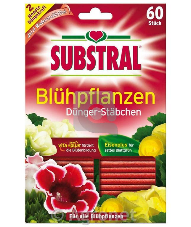 Substralne gnojilne palčke za cvetoče rastline (60 kos)