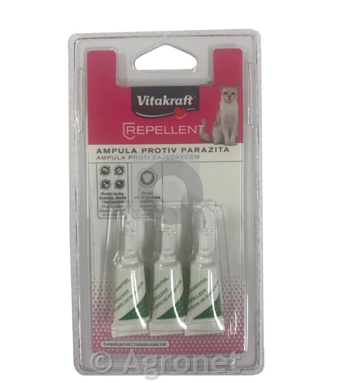 Ampule biocidne 3X1ml za mačke