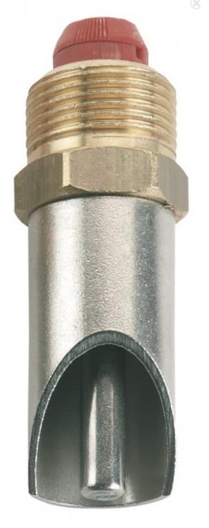 Sesalnik za prašiče 3/4" med/inox