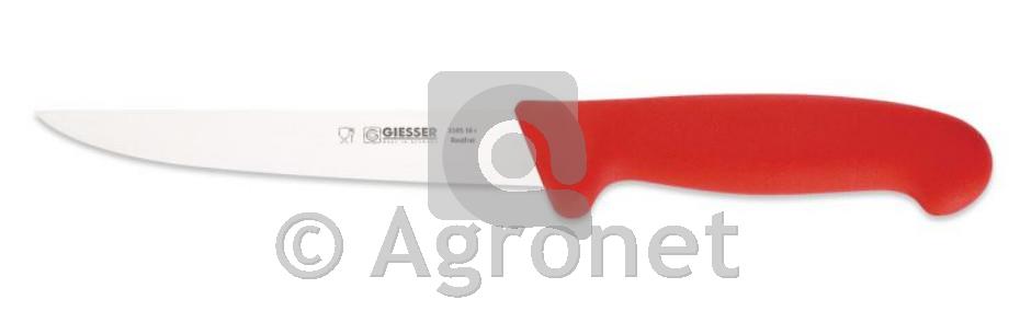 Nož izkoščevalec Giesser 16 cm, rdeč