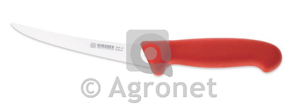 Nož izkoščevalec Giesser polflex 15 cm, rdeč