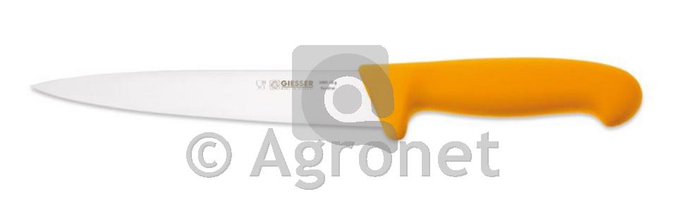 Vbodni nož Giesser 18 cm, rumen