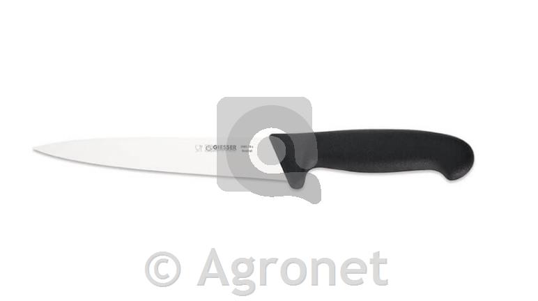Vbodni nož Giesser 18 cm, črn