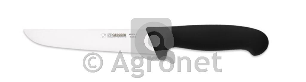 Mesarski nož Giesser 16 cm, črn