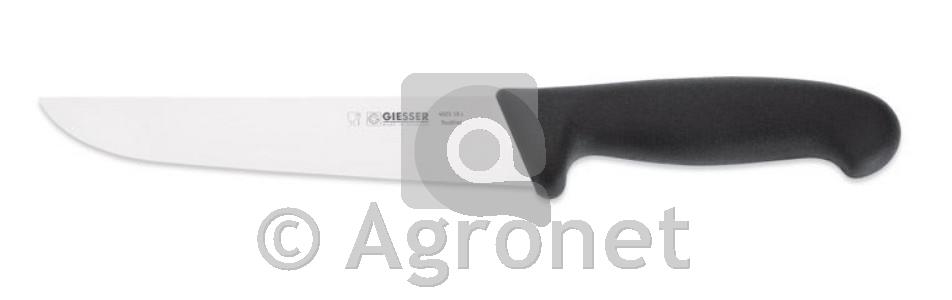 Mesarski nož Giesser 18 cm, črn