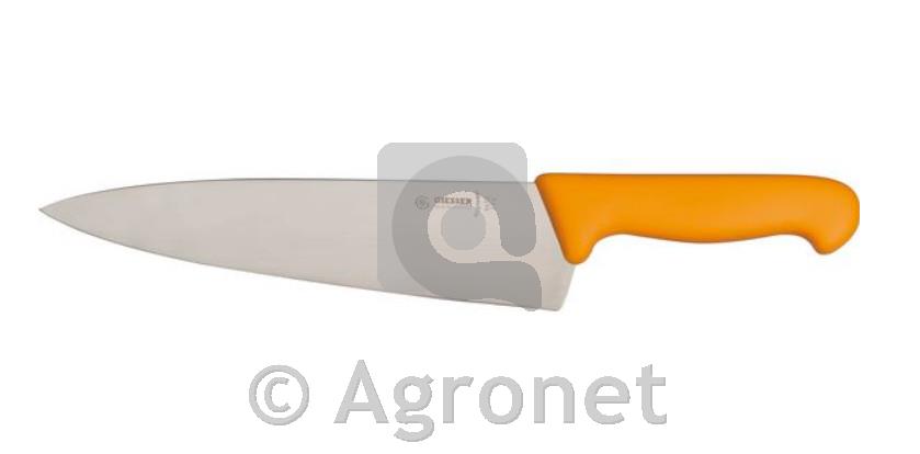 Kuharski nož Giesser 20 cm, rumen