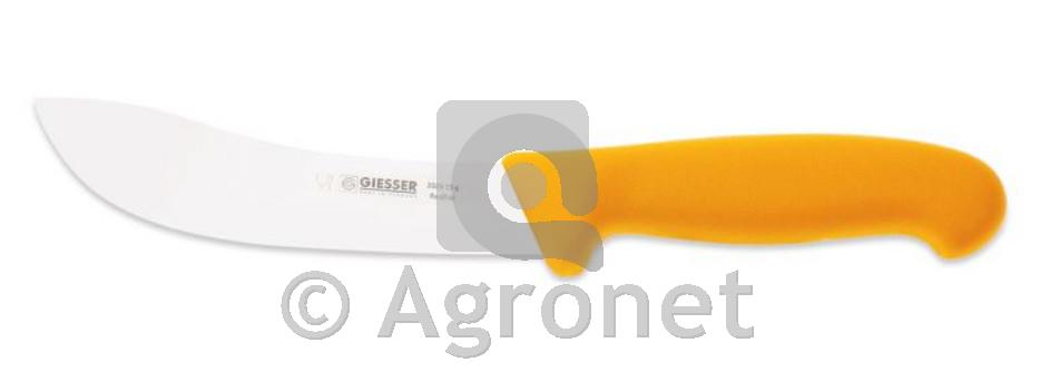Nož izkoževalec Giesser 15 cm, rumen